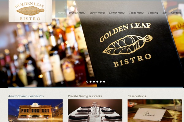 goldenleafbistro.com site used White Rock