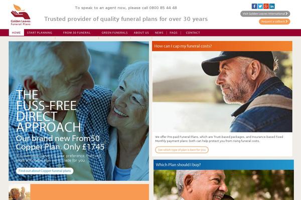 goldenleaves.com site used Customwptheme