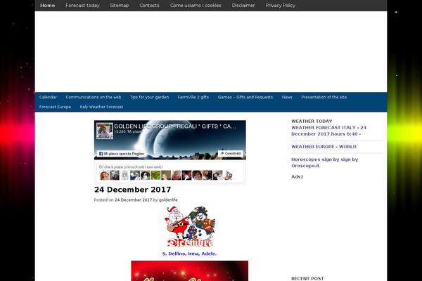 Site using Footer Putter plugin