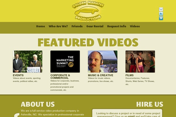 goldenmanitee theme websites examples