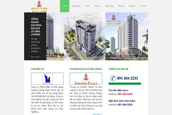 goldenpalacevn.com site used Executive Pro Theme
