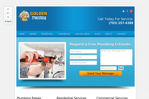 Local Business theme site design template sample