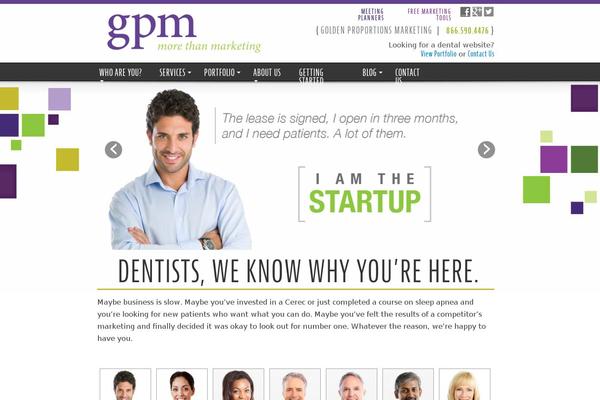 goldenproportions.com site used Gpm