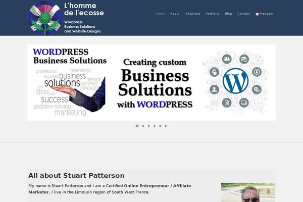 Twenty Seventeen theme site design template sample