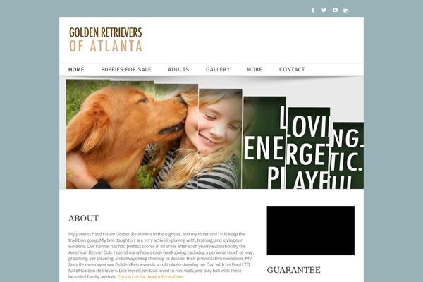 Avada theme site design template sample