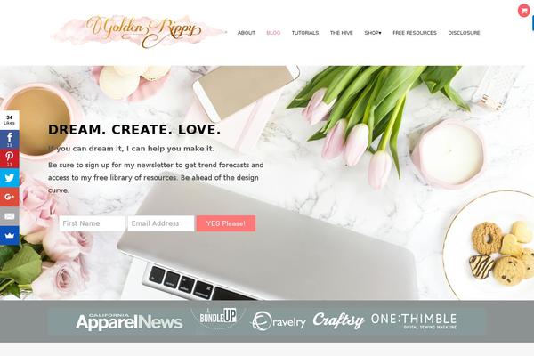 Site using Pinterest "Pin It" Button plugin