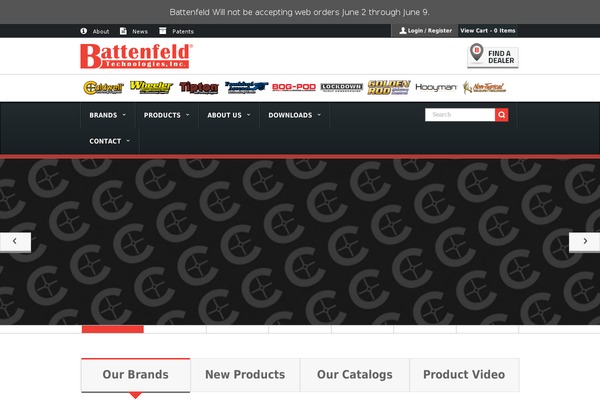 Site using Battenfeld-widgets plugin