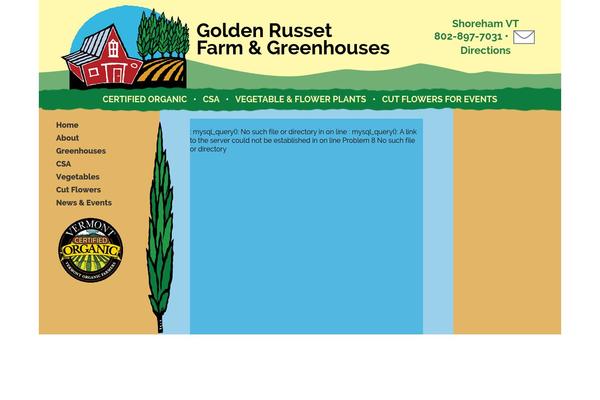 goldenrussetfarm.com site used Ravenisle