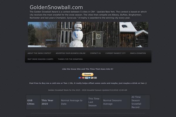 Parament theme site design template sample