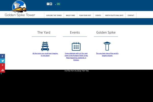 Site using Links With Icons Widget plugin