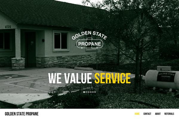 Jarvis theme site design template sample