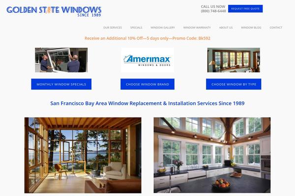 goldenstatewindows.com site used Goldenstatewindows.com