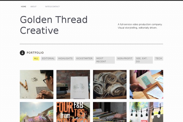 Yin & Yang theme site design template sample