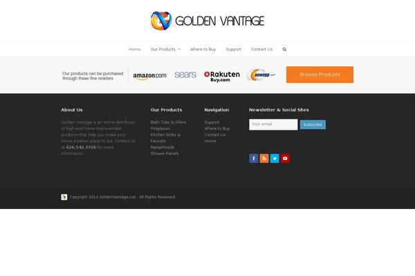 Total theme site design template sample