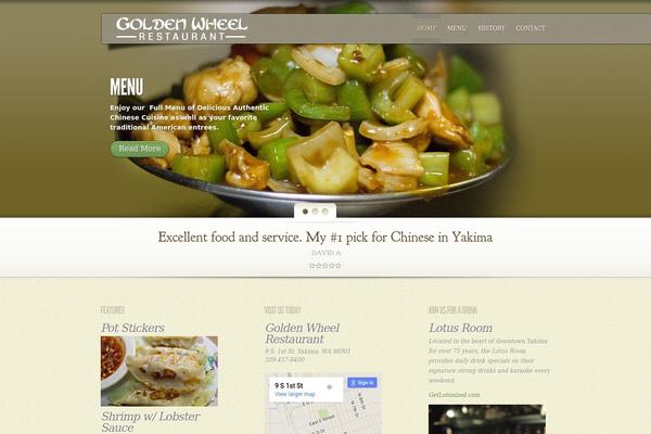 MyCuisine theme site design template sample
