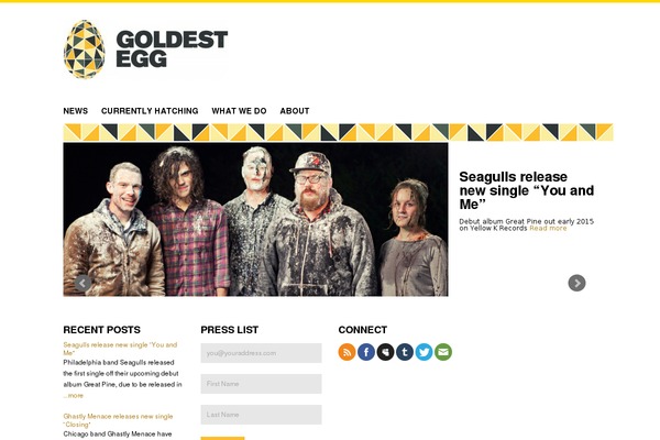 Clarity theme site design template sample