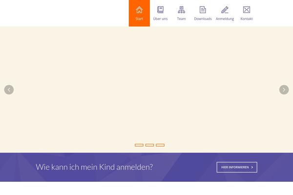 Fable theme site design template sample