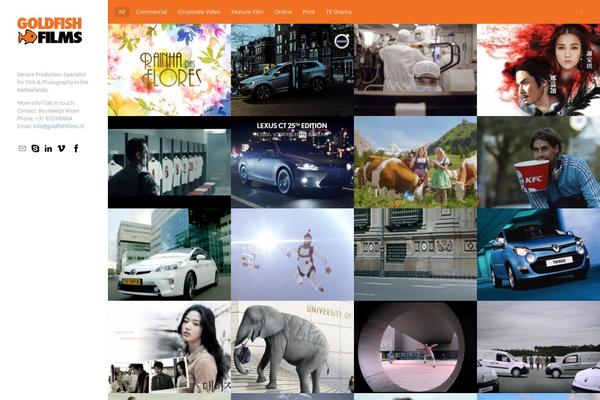 Ink theme site design template sample