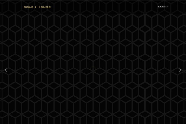 Gold theme site design template sample