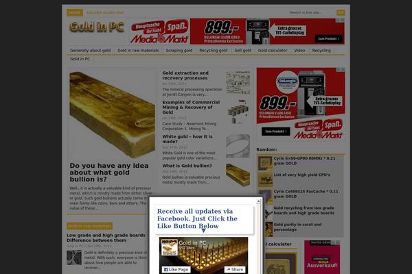 Newswire theme site design template sample
