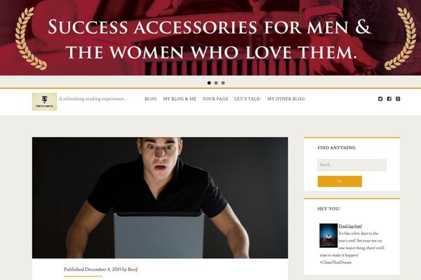 Ignite theme site design template sample