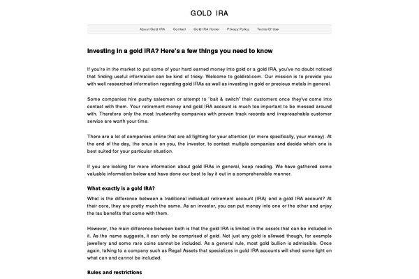 goldiral.com site used Gjbzen