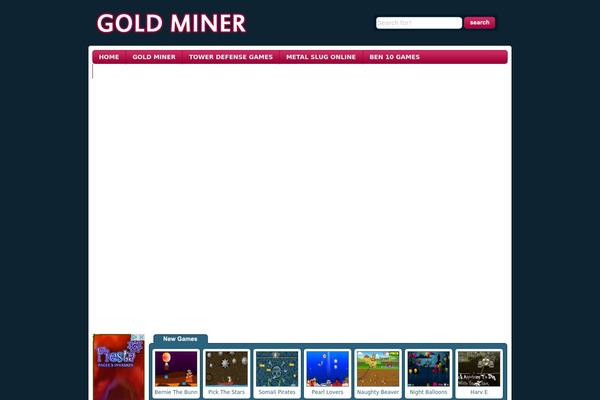 Wtb Game theme site design template sample
