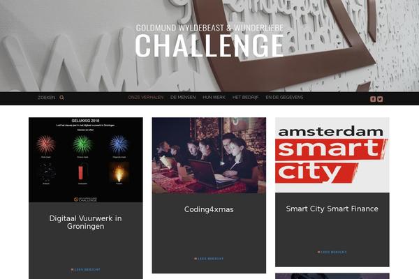 Journey theme site design template sample