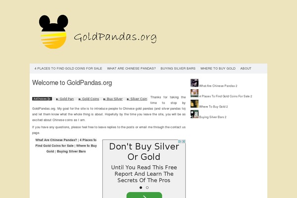 goldpandas.org site used Codium Extend