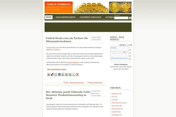 Terrafirma theme site design template sample