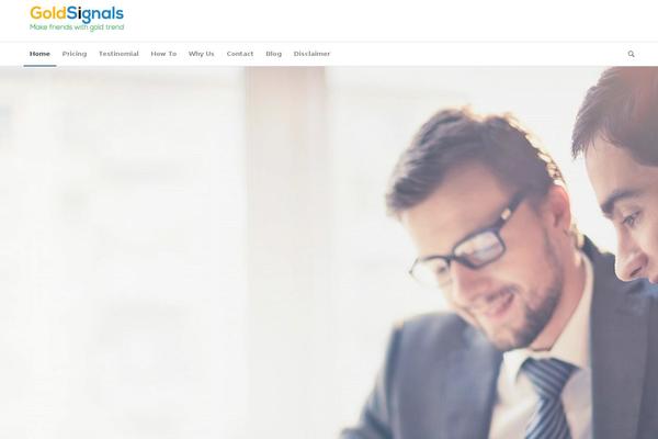 Therapy theme site design template sample