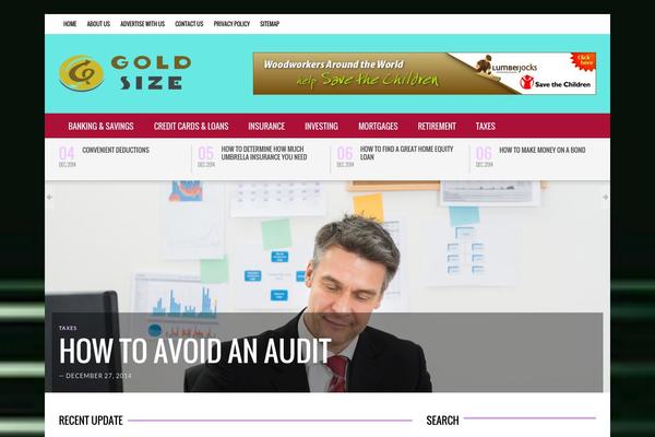 BLACKMAG theme site design template sample