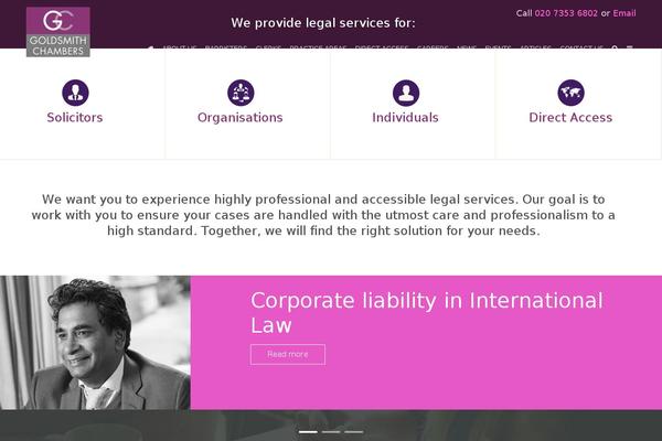 goldsmithchambers.com site used GoldSmith