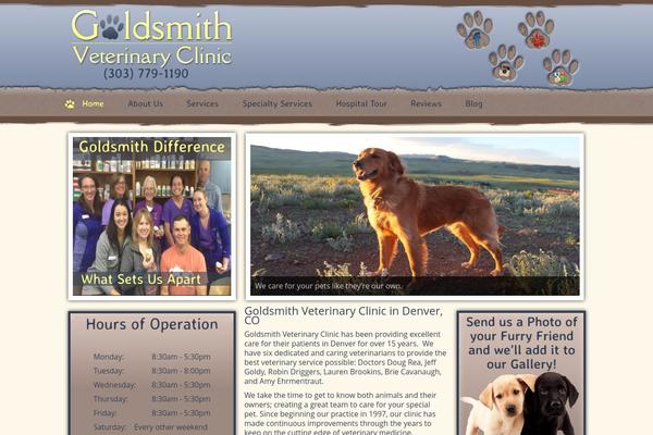 goldsmithvet.com site used GoldSmith