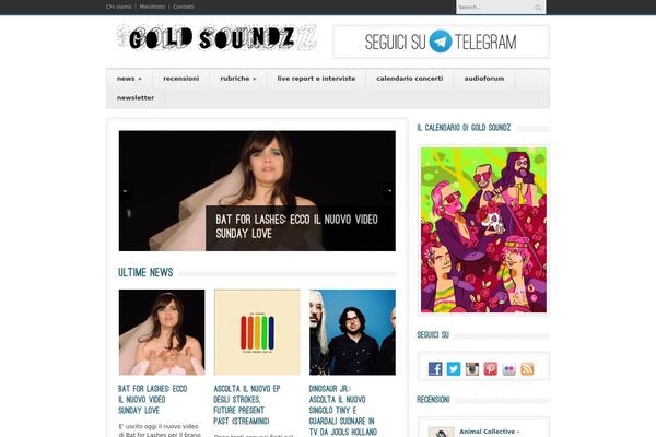 Bangkok Press theme site design template sample