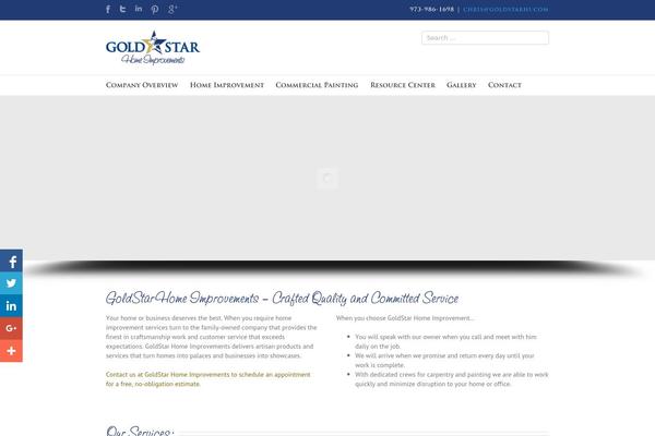 Avada Child theme site design template sample