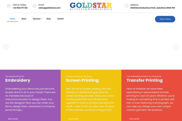 Revaldak theme site design template sample