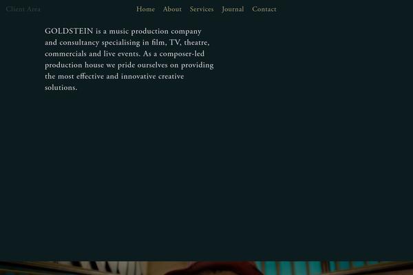 goldsteinmusic.com site used Goldstein
