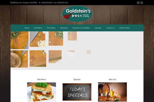 Garnish theme site design template sample