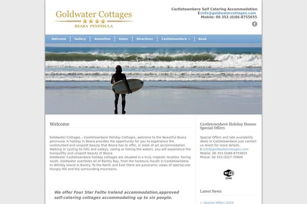 Modernize theme site design template sample