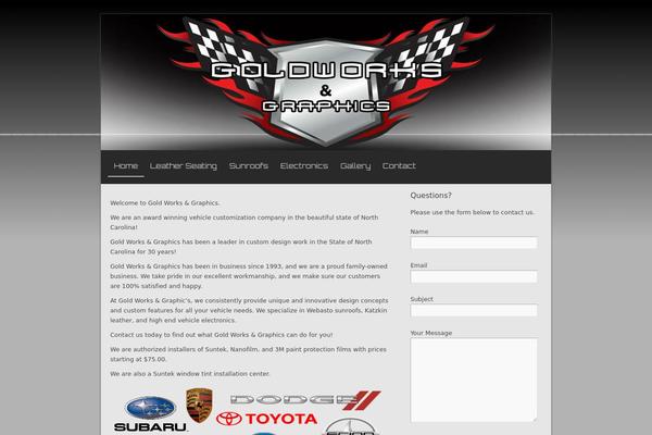 Tanjun theme site design template sample