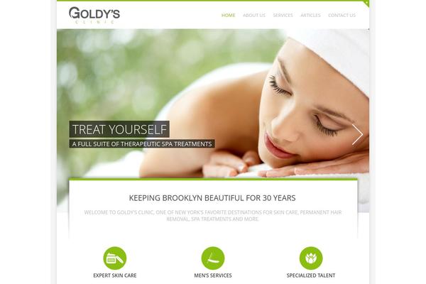 goldysclinic.com site used Venix-v.1.3