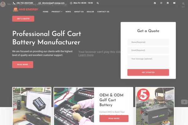 Ekko theme site design template sample
