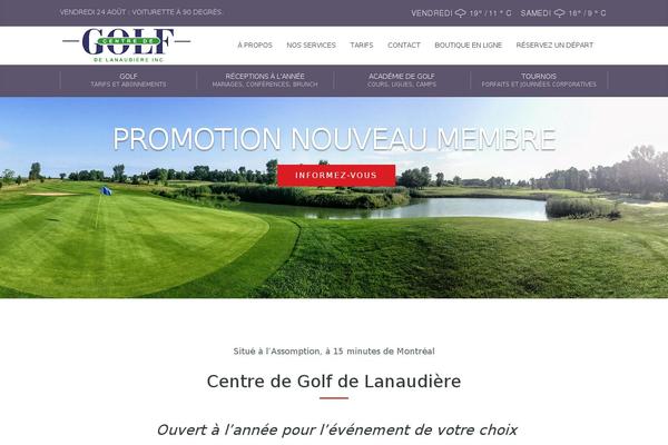 Leisure theme site design template sample