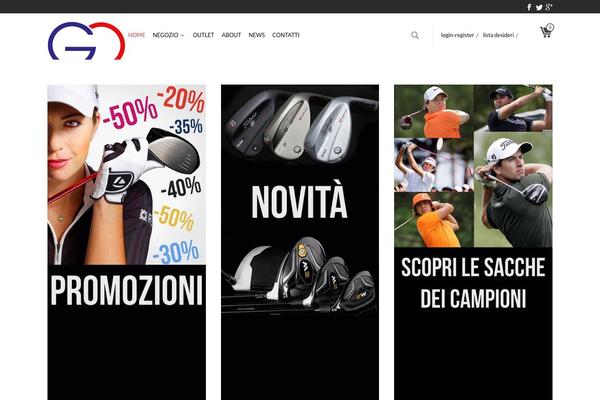 Tyrion theme site design template sample