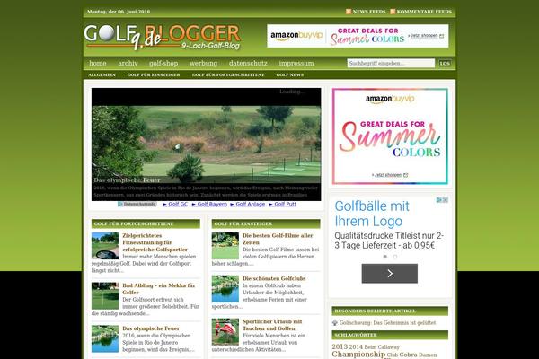 Lifestyle 2.0 theme site design template sample