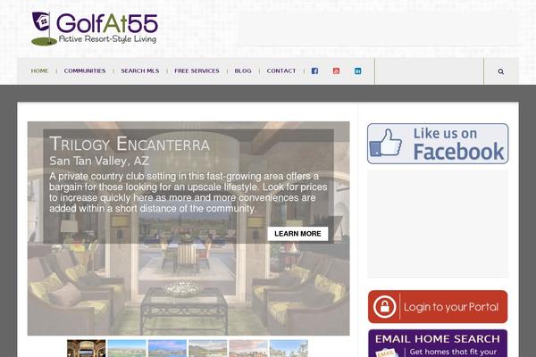 JustWrite theme site design template sample