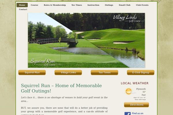 Gen theme site design template sample