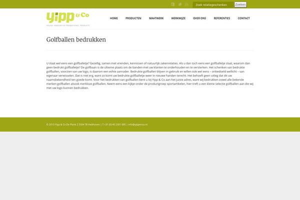 golfballen-bedrukken.com site used Yippenco