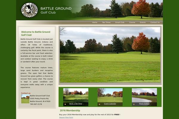 Gen theme site design template sample